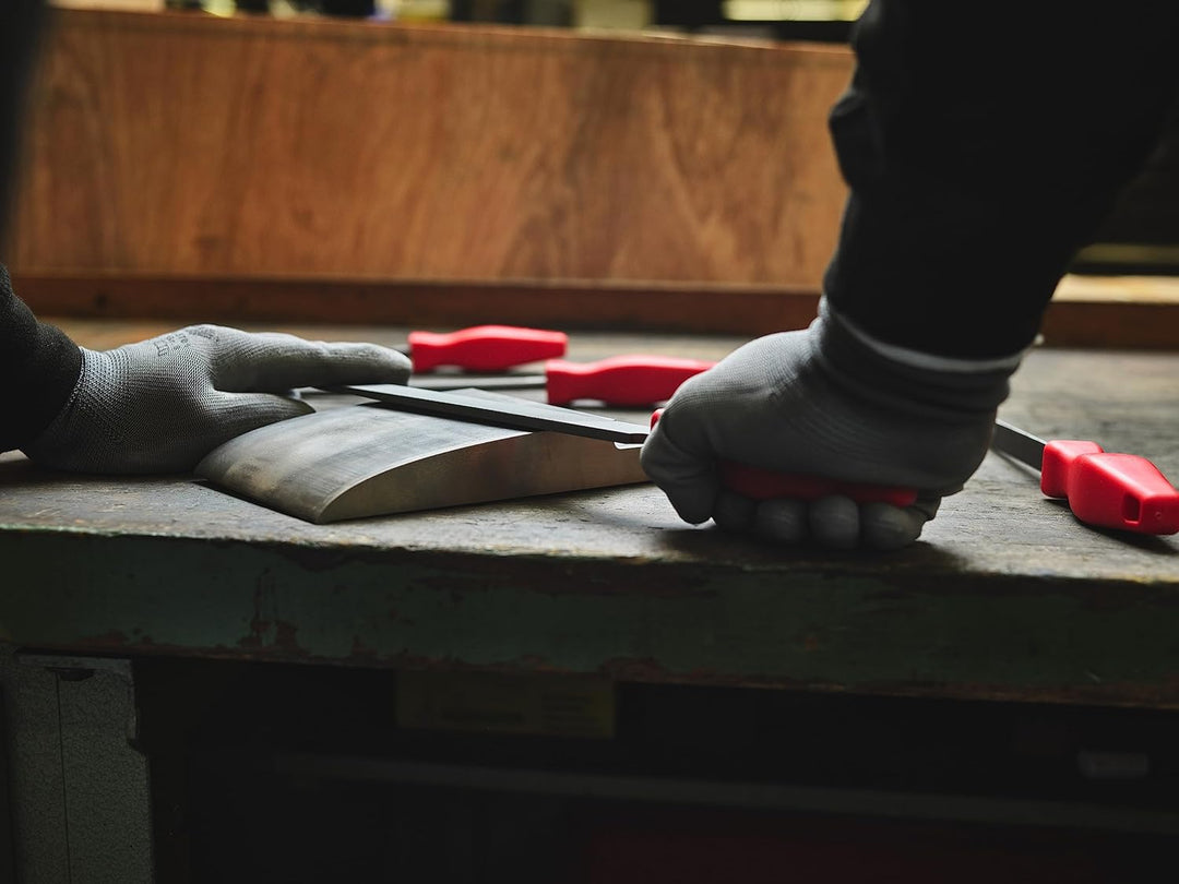 F. DICK Feilen, Raspel -Satz 5tlg. 200 mm (Feile, Raspel für allgemeine Arbeiten, Hieb 2, Stahl, Eis