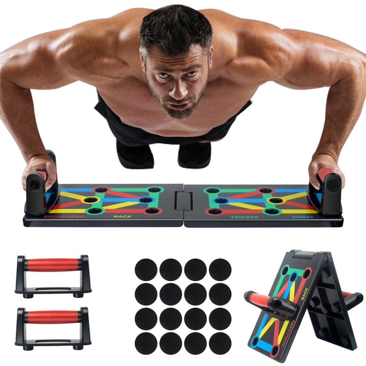 Liegestütze Brett Faltbare Tragbare Pushup Ständer Heim Fitness Training mit Handgriff für Muskeltra