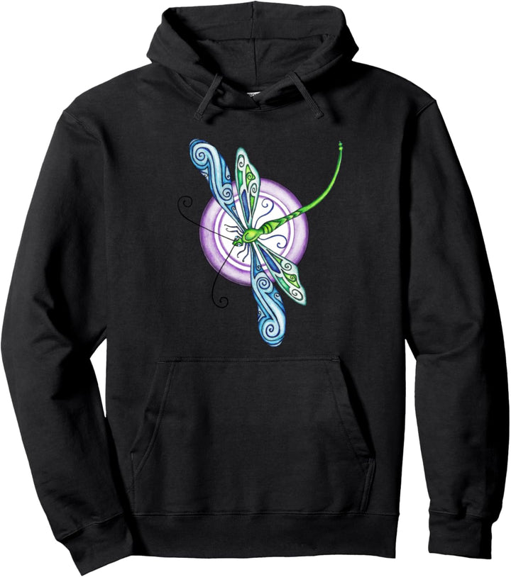 Skurrile Libelle Pullover Hoodie