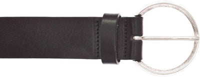 Vanzetti 35mm Full Leather Belt W95 Black