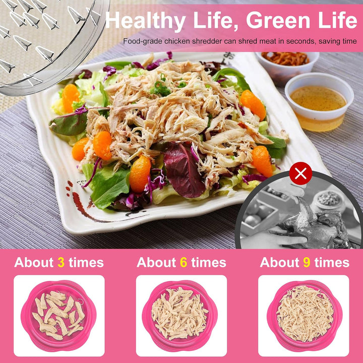 Hähnchen Zerkleinerer, 25 cm grosser pulled chicken shredder, Professionelles Fleischzerkleinerer mi