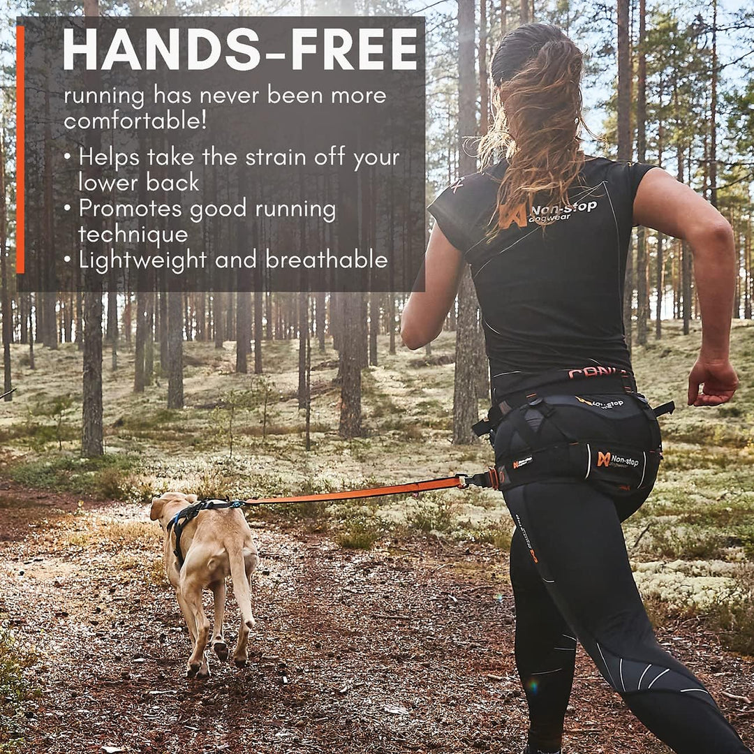 Non-stop dogwear CANIX-Belt | 123X | maximale Sicherheit - minimales Gewicht!, Grösse:M M (1er Pack)