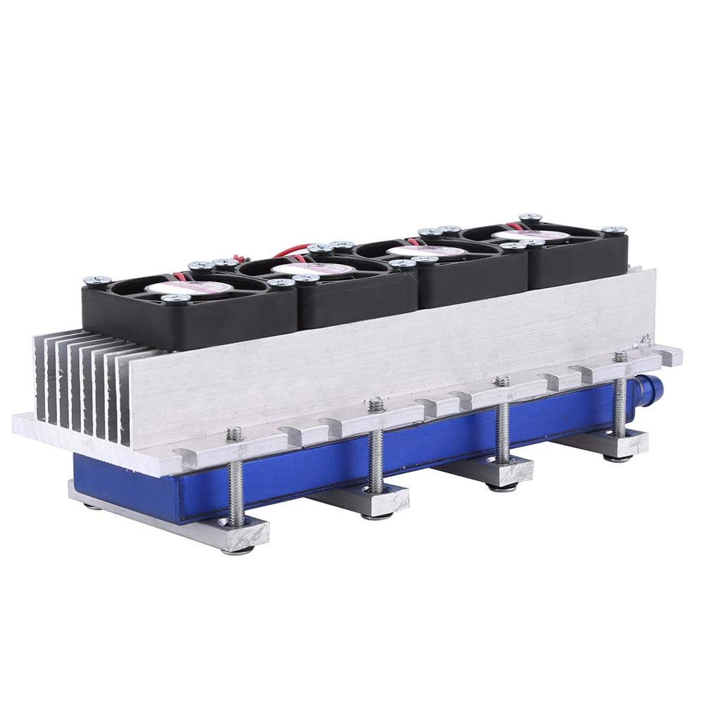12V 4 Chip TEC1 12706 Thermoelektrischer Kühler Kit, Halbleiter-Kühlblech für DIY Kühlanlagen