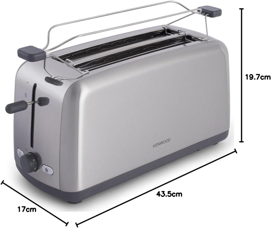 Kenwood TTM470 Edelstahl Toaster