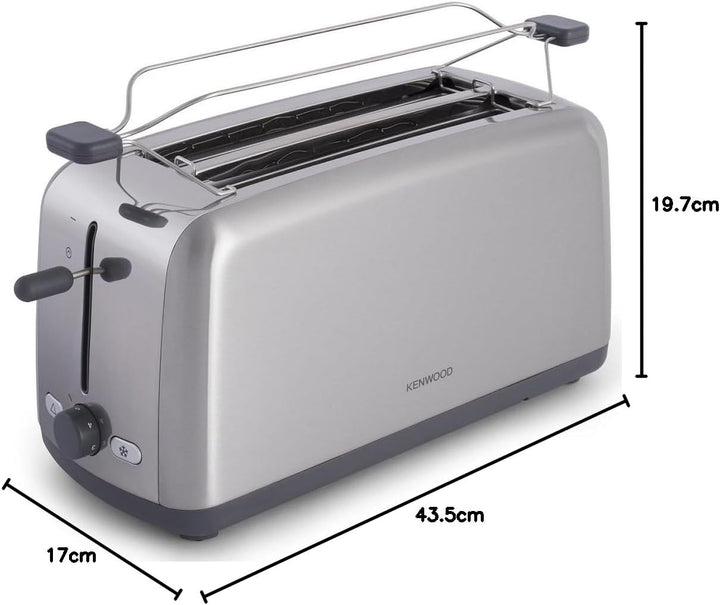 Kenwood TTM470 Edelstahl Toaster