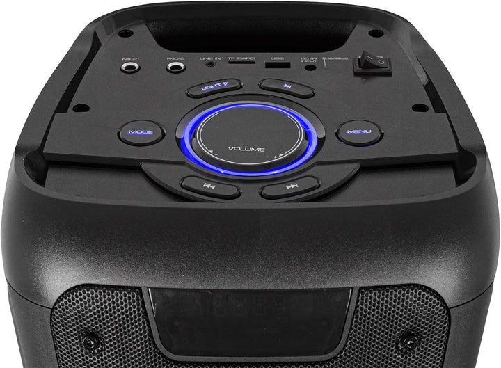 Trevi XFest XF 600 KB Tragbarer Lautsprecher mit 80W Verstärkung, Wireless Musikbox mit Dynamischem
