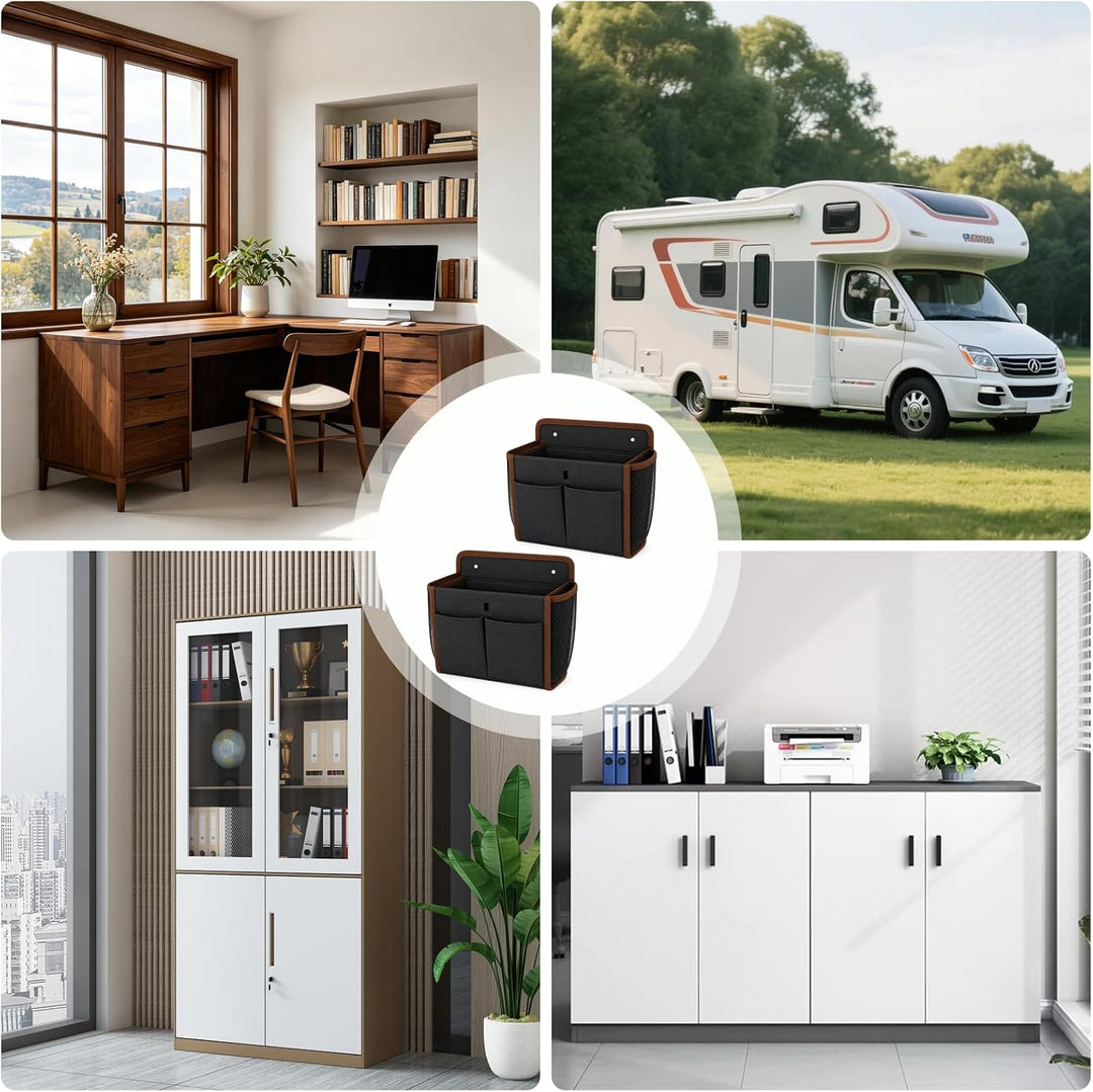 Wohnmobil Camping Organizer, Faltbarer Hängeorganizer Ohne Bohren, Selbstklebender Camping Organizer