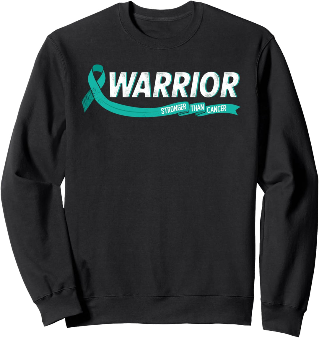 Warrior stronger than cancer cervical cancer awareness Sweatshirt