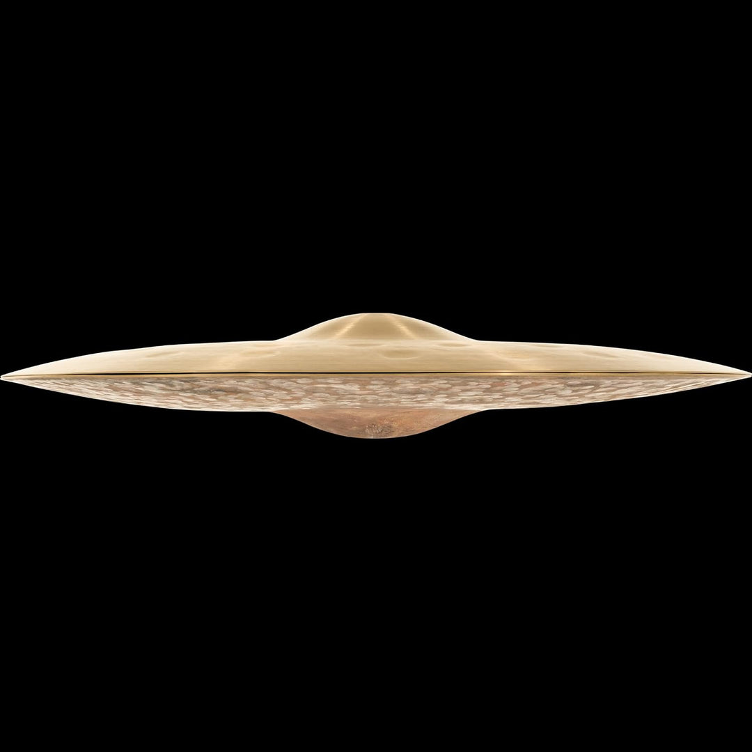 Meinl Cymbals Byzance Jazz Hihat Thin 14 Zoll (Video) Schlagzeug Becken – Paar – (35,56cm) B20 Bronz