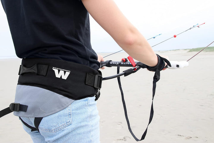 Wolkenstürmer Trapez - Universalgrösse S-XL, Harness Trapez zum Drachenfliegen Schwarz, Schwarz