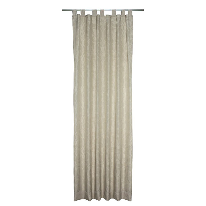 Wirth Fertigschal Medina mit Schlaufen, Polyester, Creme, 145 x 135 cm Creme 145 x 135 cm, Creme 145