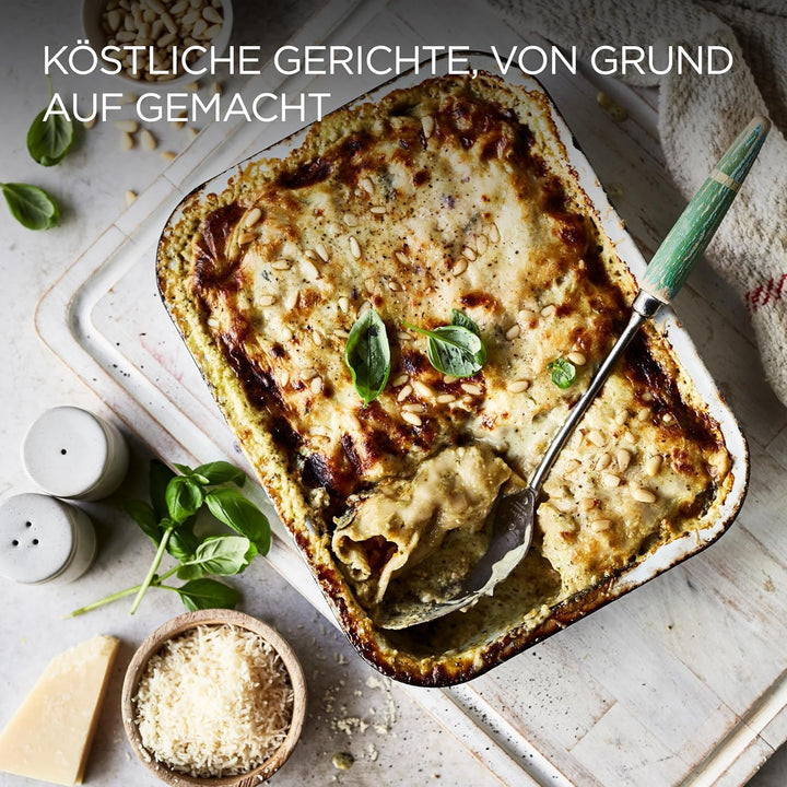Kenwood KAX980ME Lasagne-Walze, Küchenmaschinen-Zubehör, silber, Lasagne-Walze