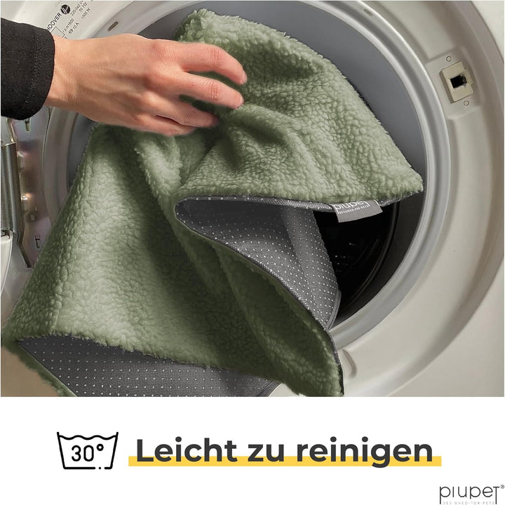 PiuPet® Selbstheizende Katzendecke I 60x45cm I Heizdecke ohne Strom I Katzen Wärmedecke I Heizdecke
