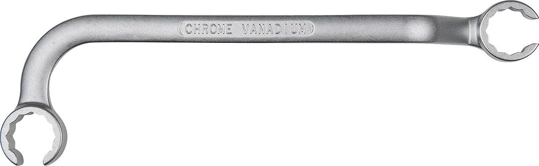 KS Tools 517.0057 Doppel-Ringschlüssel für Einspritzleitungen, 17 x 17 mm
