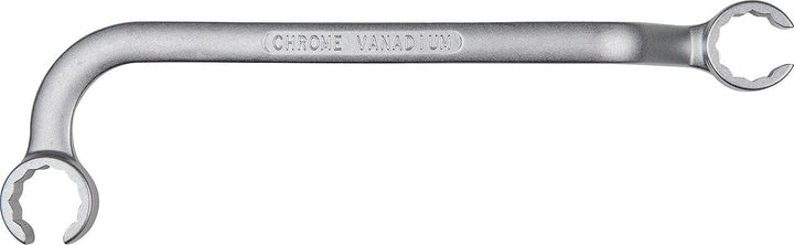 KS Tools 517.0057 Doppel-Ringschlüssel für Einspritzleitungen, 17 x 17 mm