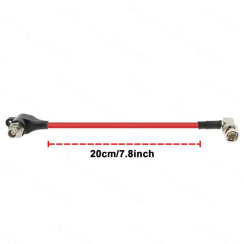 Uonecn SDI Schutzvorrichtung Kabel HD SDI BNC Stecker auf Rechter Winkel BNC Buchse Galvanic-Isolato