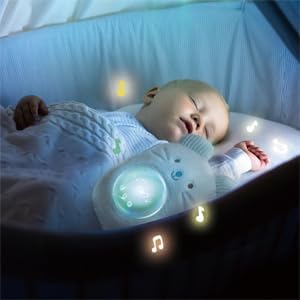 Hape Nachtlicht mit Sound und Plüschmaus für Babys 0M+