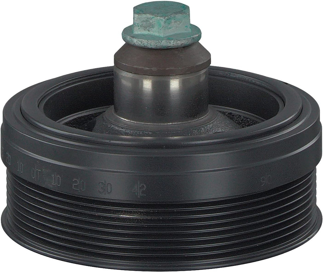 febi bilstein 33653 Riemenscheibe (entkoppelt) für Kurbelwelle, mit Schraube und Scheibe , 1 Stück