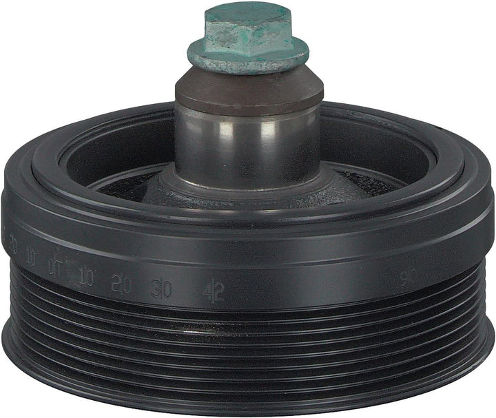 febi bilstein 33653 Riemenscheibe (entkoppelt) für Kurbelwelle, mit Schraube und Scheibe , 1 Stück