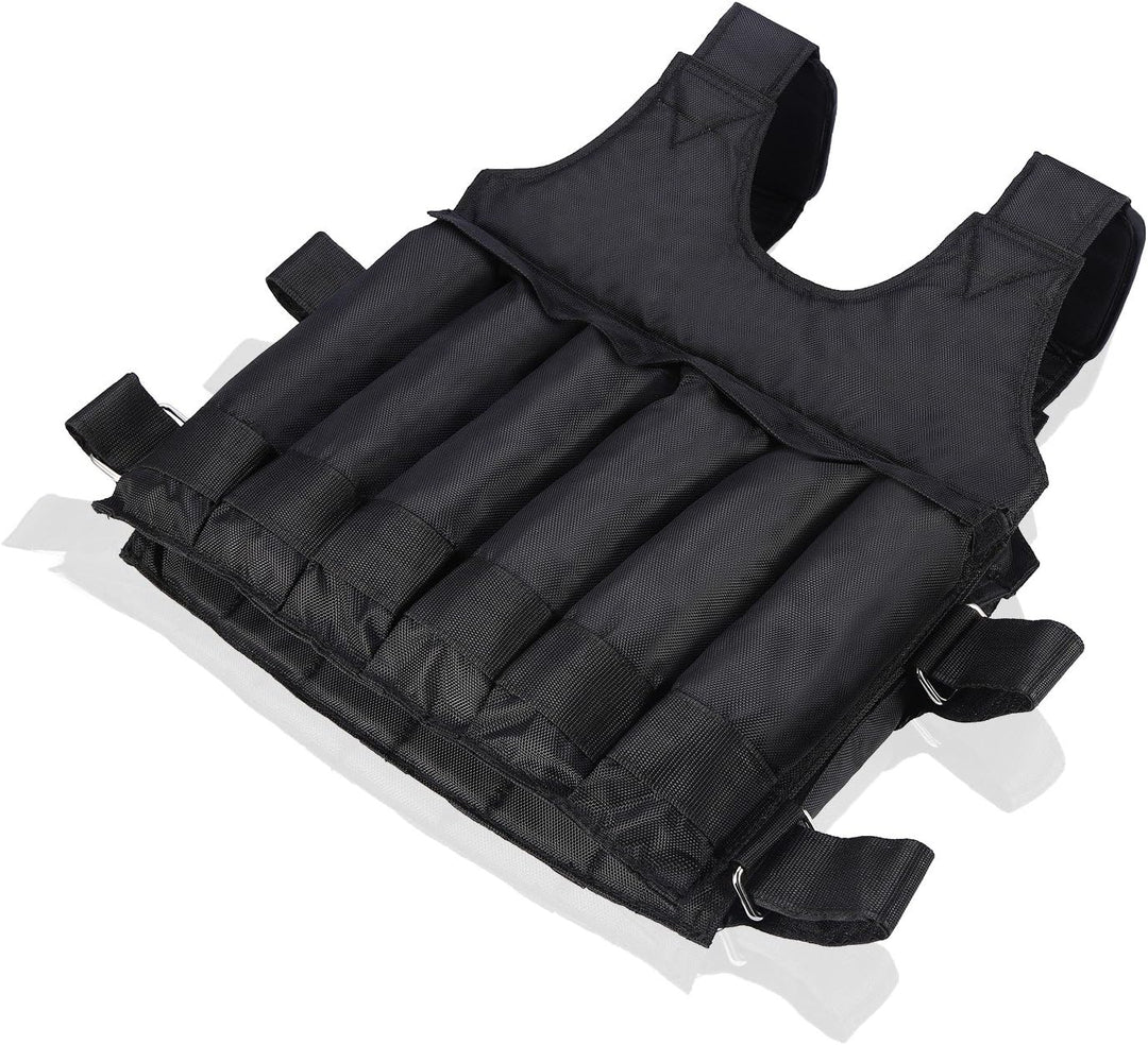 Verstellbare Gewichtsweste, Krafttraining Weight Vest für Damen und Herren, kann 20 kg tragen, geeig