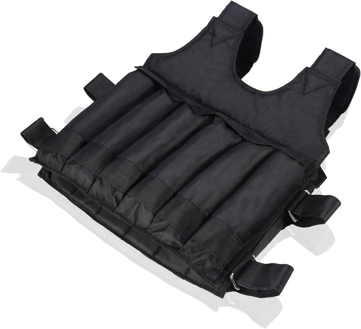 Verstellbare Gewichtsweste, Krafttraining Weight Vest für Damen und Herren, kann 20 kg tragen, geeig