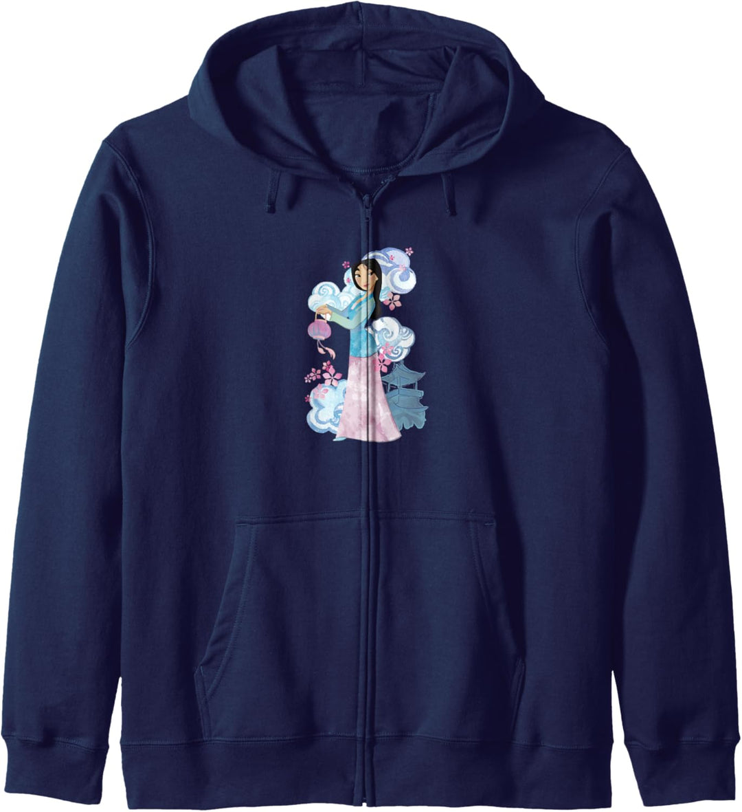 Disney Mulan Watercolor Portrait Kapuzenjacke