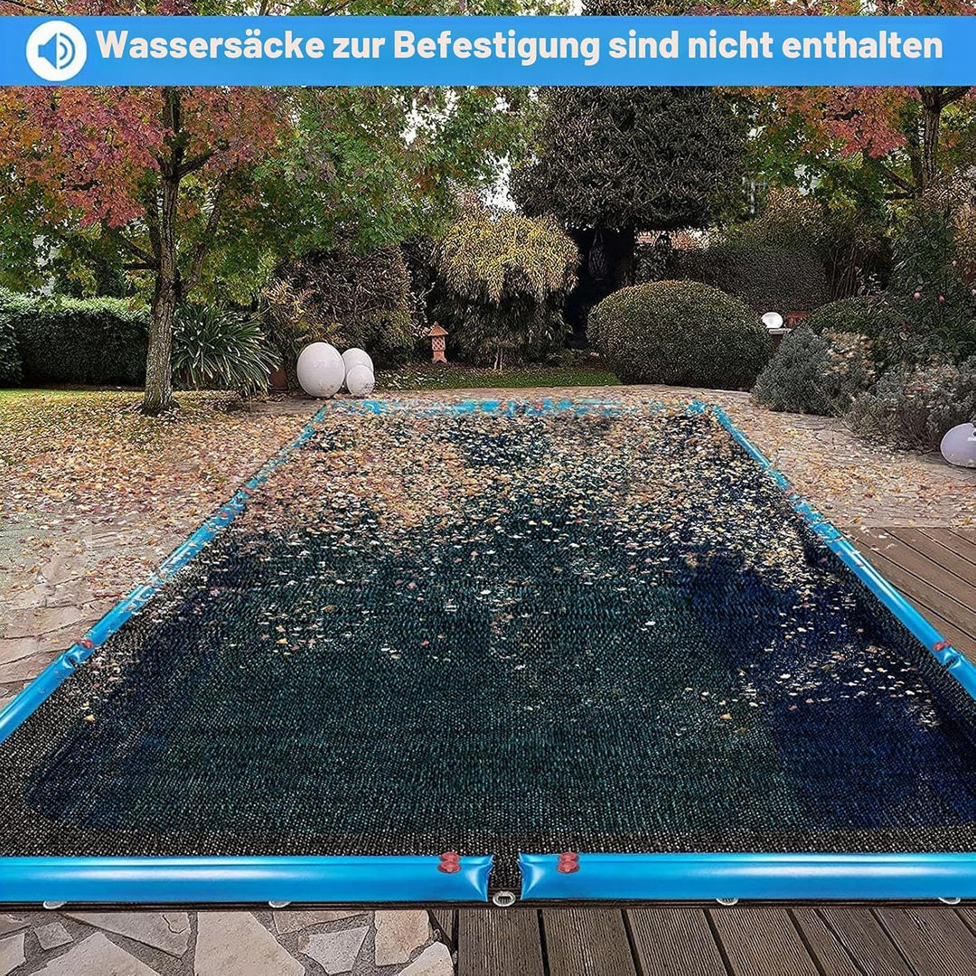 Schwimmbad-Schutznetz | Zum Blockieren Von Blättern Und Schmutz | Teichnetz Feinmaschig | Wetterfest