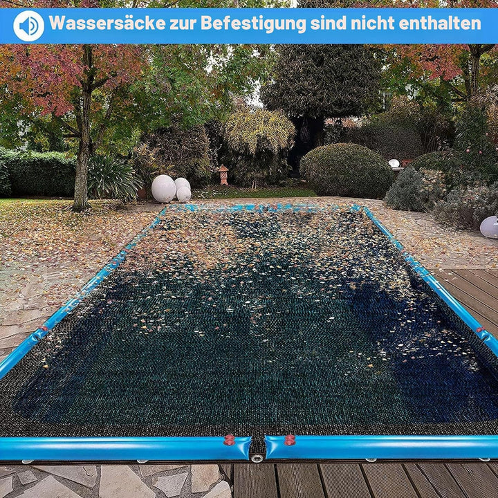 Schwimmbad-Schutznetz | Zum Blockieren Von Blättern Und Schmutz | Teichnetz Feinmaschig | Wetterfest