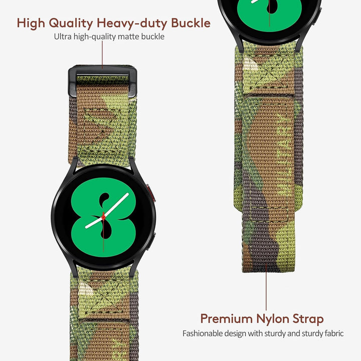 Hemsut Kompatibel mit Samsung Galaxy Watch 6/5/5 Pro/4/4 Classic/3, 45/44/40/46/42/45 mm Uhrarmband,
