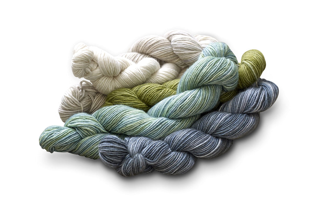 Manos Del Uruguay FISET13 Fino Mini Set 13 Ophelia 100g (5 x 20g Knäuel), Seide Wolle, Einheitsgröss