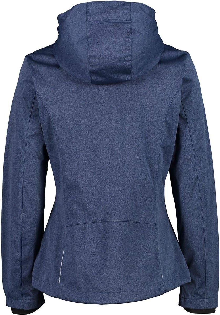 CMP Damen Windproof And Waterproof Softshell Jacket Wp 7.000 Jacke 34 Blue Mel., 34 Blue Mel.