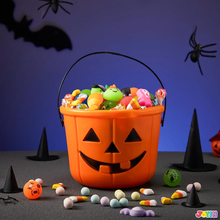 JOYIN Halloween Trick or Treat Eimer kürbis Jack o Lantern Halloween Party Supplies kürbis süssigkei