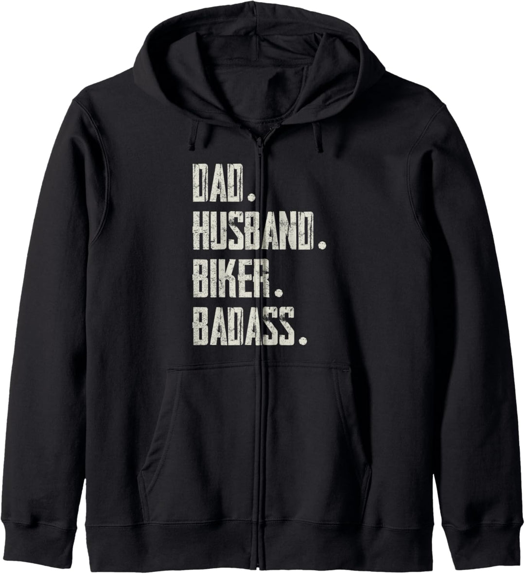 Dad Husband Rider Badass Lustig Bikerstyle Chopper Motocross Kapuzenjacke