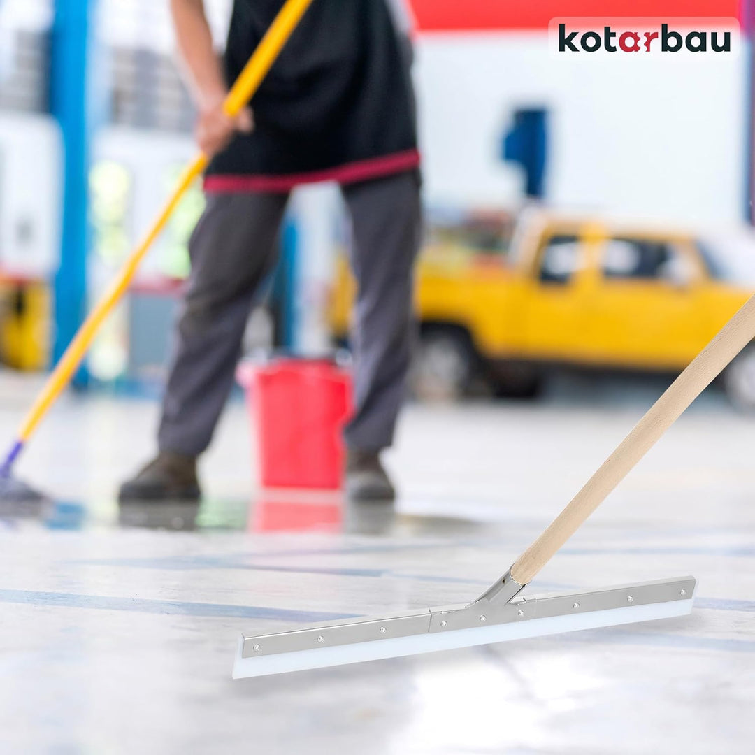 KOTARBAU® Wasserschieber - Silikon abzieher - Silikon -Wasserabzieher – 60 cm – Bodenabzieher - Gumm