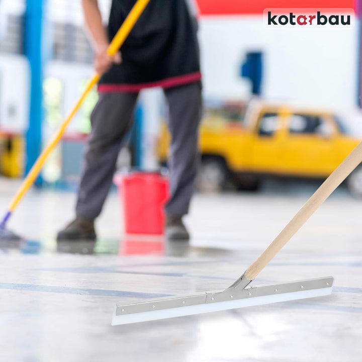 KOTARBAU® Wasserschieber - Silikon abzieher - Silikon -Wasserabzieher – 60 cm – Bodenabzieher - Gumm