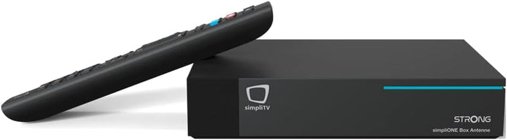 STRONG SRT-4250 Android Streaming Box simpliONE Box Antenne DVBT-Receiver (4K UHD, Aufnahme/Restart/