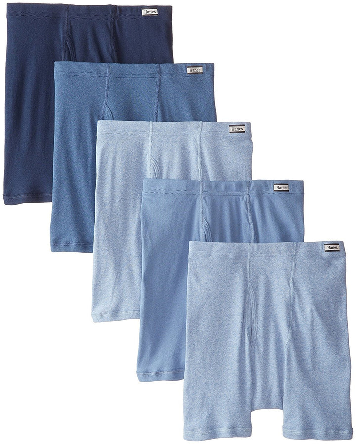 Hanes Herren Hanes Herren-Boxershorts, Ohne Etikett, 6er-Pack Retroshorts (6er Pack) M Sortiert, M S
