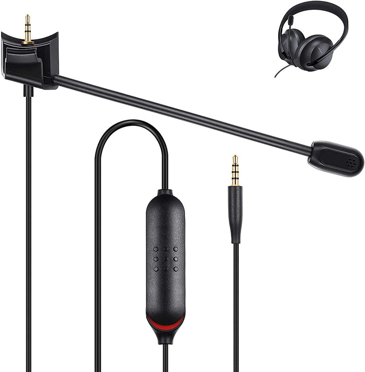 QC45 Galgenmikrofon kabel für Bose QuietComfort 45 kabellose Bluetooth Kopfhörer mit Geräuschunterdr