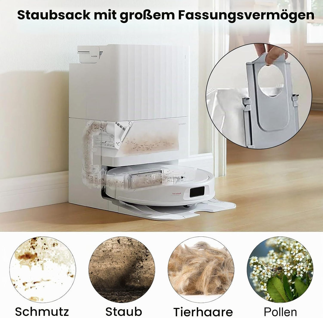 Ersatzteile Zubehörset für Roborock Qrevo Curv/Qrevo Edge/Qrevo Curv S5X/Qrevo S5V/Qrevo Edge S5A St