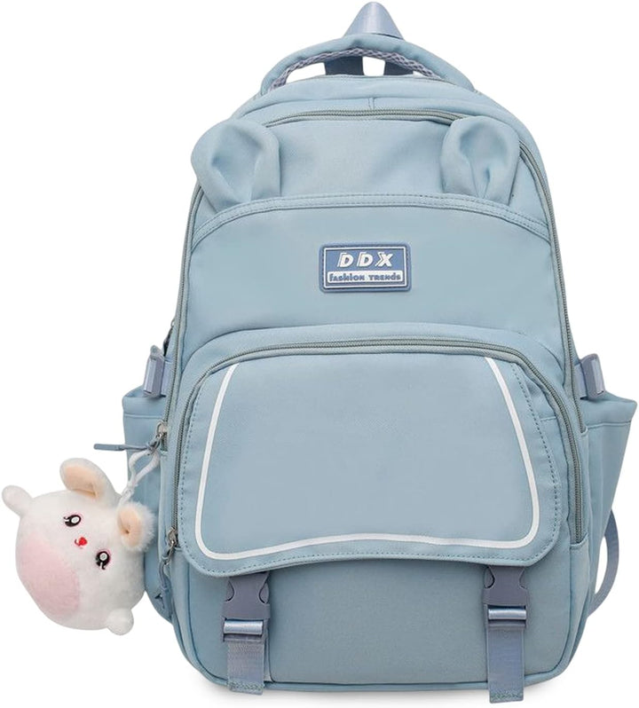 FANDARE Niedlich Schulranzen Mädchen Hochschule Rucksack Junge Schulrucksack Schultertaschen Laptop