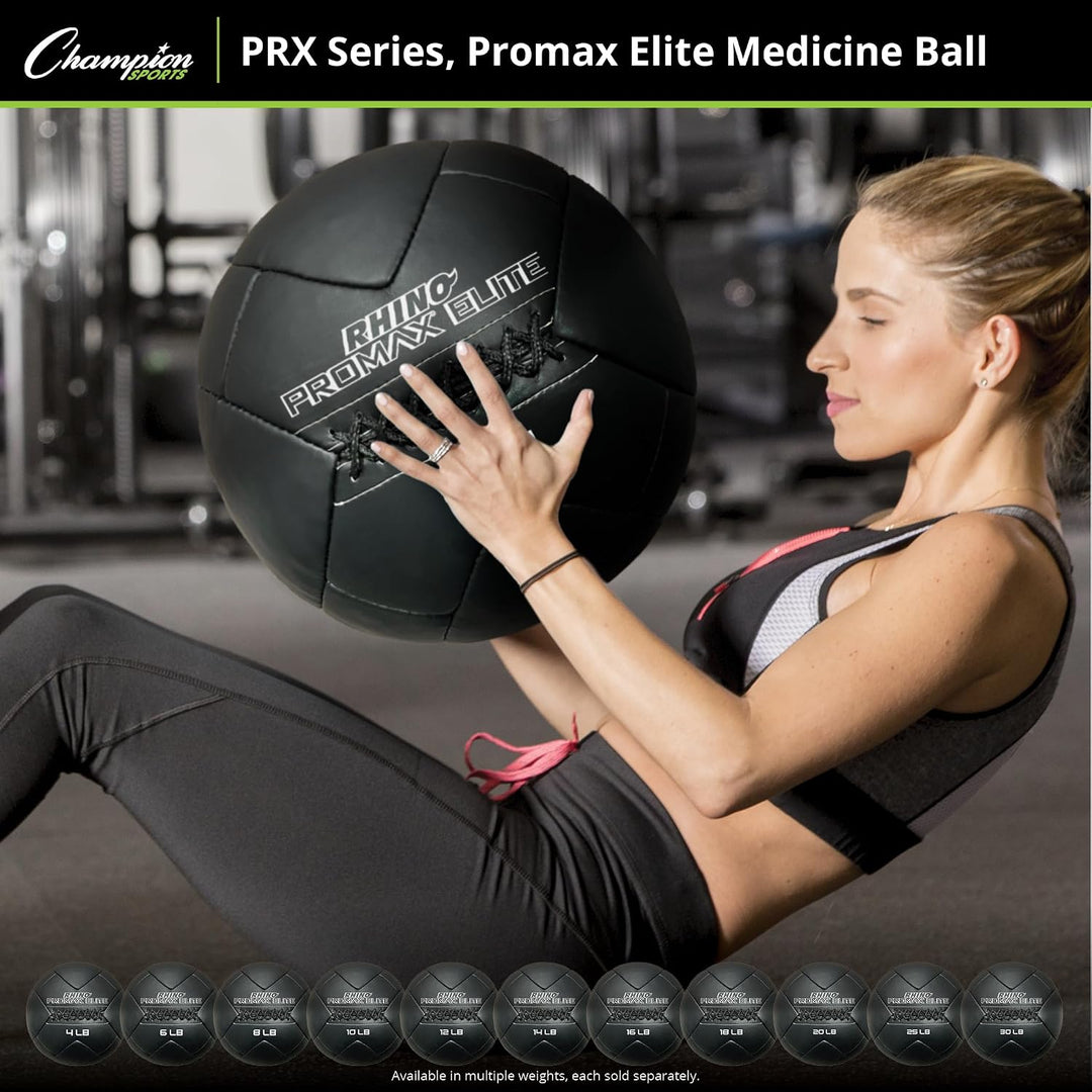 Champion Sports Rhino Promax Elite Slam Balls 4lbs Premium (Rhino Promax Elite), 4lbs Premium (Rhino