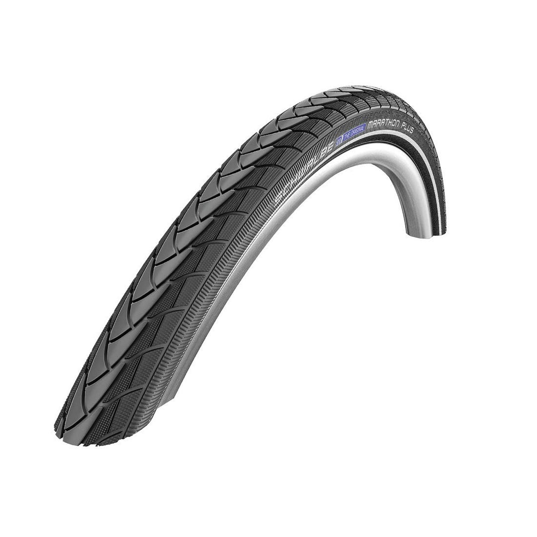 Schwalbe Marathon Plus Evo Rollstuhl-Reifen // 25-489 (22×1,0') SmartGuard Schwarz, Schwarz