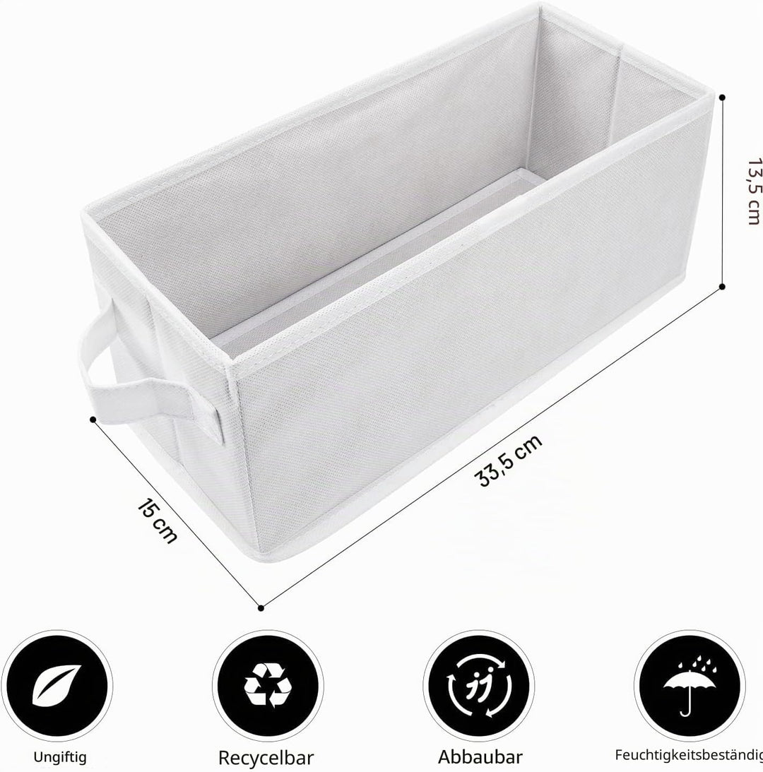 UENTIP CD-Aufbewahrungsbox, 1 Stück, CD-Hülle, 33,5 x 15 x 13,5 cm, Behälter für 30 CDs in vollen Ju