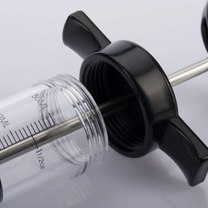Westmark Marinierspritze mit abnehmbarer Nadel, Länge: 22,5 cm, Mit Skala bis 1,5 oz/50 ml, Kunststo
