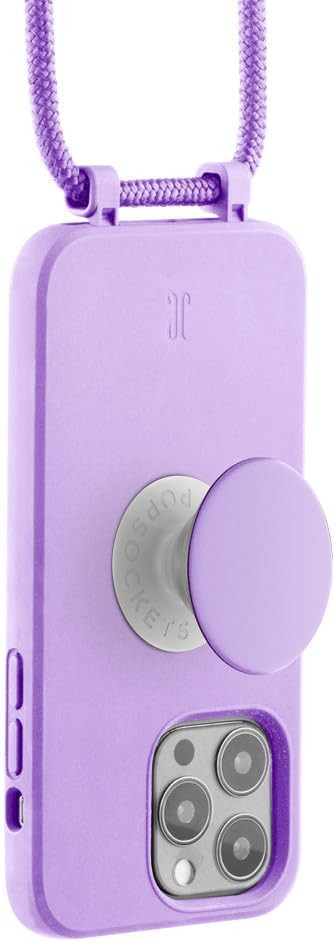 PopSockets x Just Elegance iPhone Hülle - Necklace Case - Handyhülle kompatibel mit iPhone 14 Pro Ma