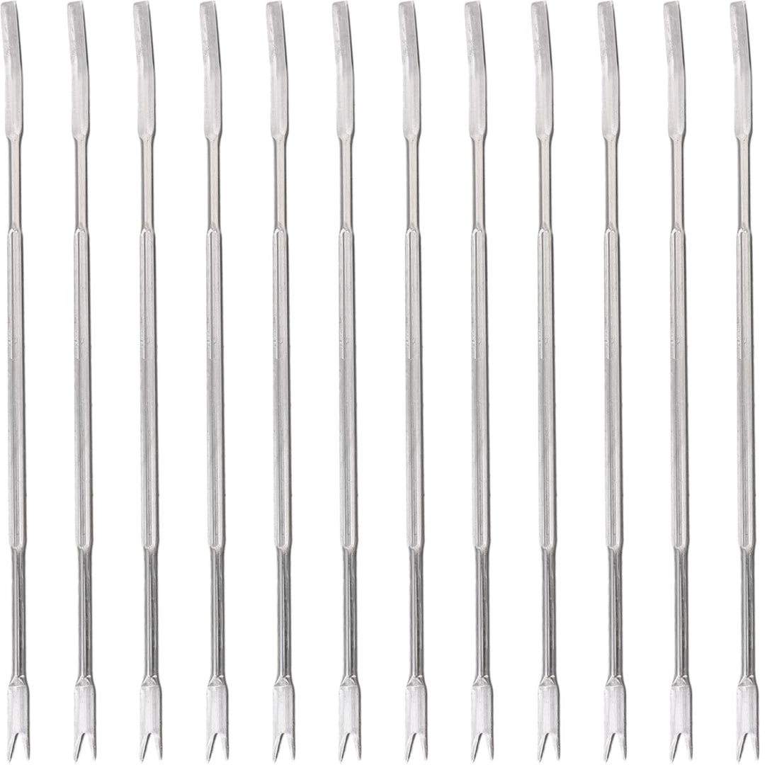 12 St¨¹ Edelstahl Krebstiere Forks Nut Picks Werkzeuge Meeresfr¨¹chte