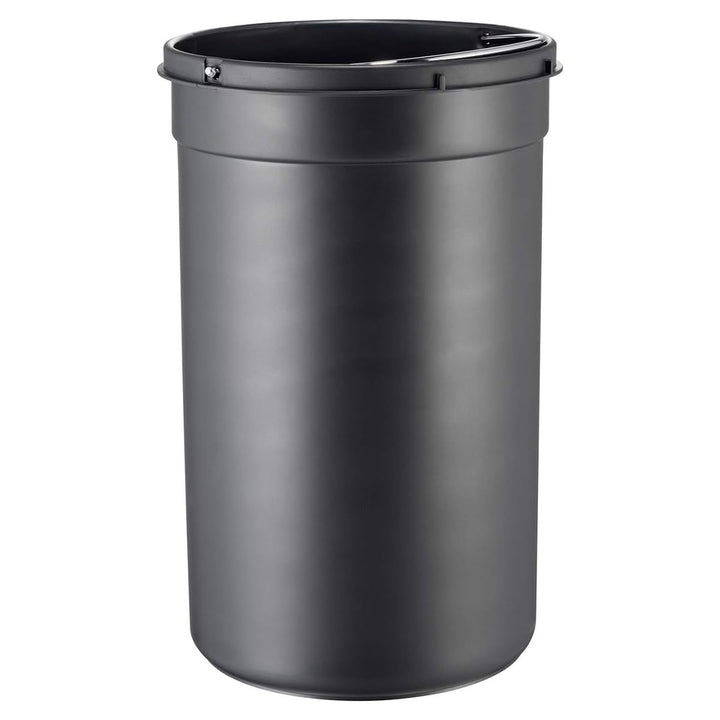 Wesco Kickmaster Junior Abfallsammler in der Farbe mattschwarz, pulverbeschichtetes Stahlblech, eing