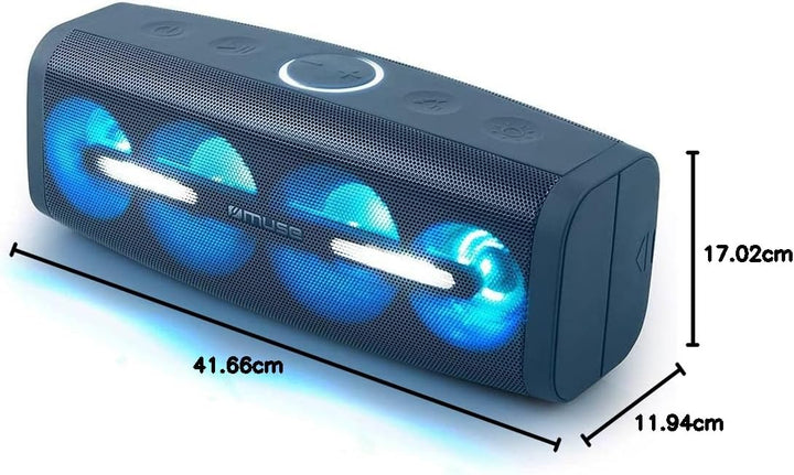 Muse M-830 DJ Bluetooth-Lautsprecher mit spritzwassergeschützem IPX4-Design