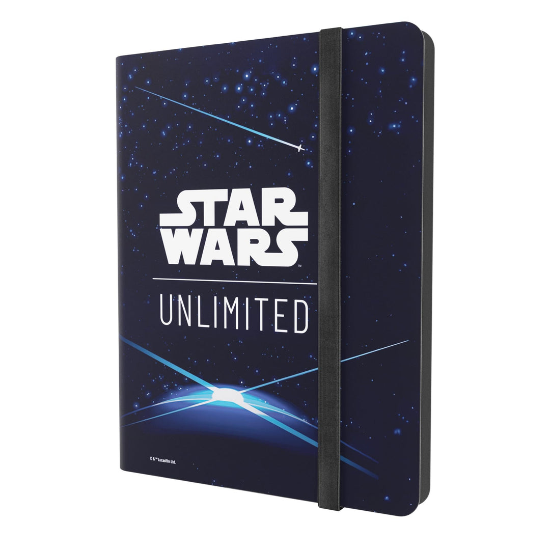 Gamegenic, Star Wars: Unlimited 18-Pocket Album – Card Back Blue Blau, Blau