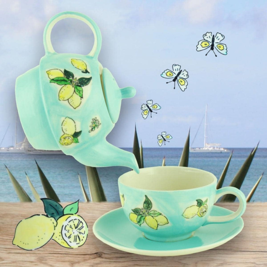 Mila Keramik Tee-Set Tea for One Tutto Limone | MI-992511